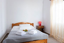 Maison à louer Mosca à Sifnos - Chambre avec lit double